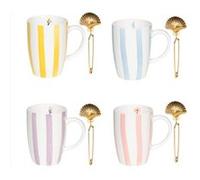 Coffret infuseur Bandol 40 cl (1 modèle aléatoire) - Table Passion - Multicolore - Porcelaine