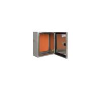 Coffret Inox étanche Ip65 Hxlxp 250x250x150mm Avec Plaque