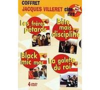 Jacques Villeret - Coffret Ciné Rire : Les Frères Pétard + Bête Mais Discipliné + Black Mic Mac + La Galette Du Roi