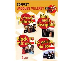 Coffret Jacques Villeret 4 DVD : Les Frères Pétard / Bête mais discipliné / Black Mic-Mac / La Galette du roi