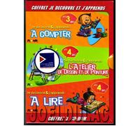 Coffret - Je Decouvre Et J'apprends Acompter - L'atelier De Dessin Et De Peinture - A Lire Pc