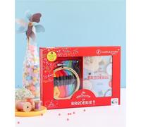 Coffret Je découvre la broderie - Léa Louvet - De Saxe Eds - Coffret - Jeux livres objets