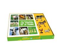 Coffret Je Découvre Les Animaux De La Ferme - Contient : 1 Imagier Et 4 Figurines D'animaux