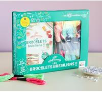 Je Découvre Les Bracelets Brésiliens - Avec 20 Échevettes, 200 Perles Alphabets, 20 Cartonnettes Et 1 Livre