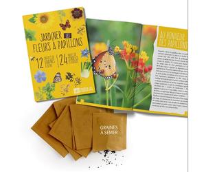 Coffret : je fais pousser mes 12 fleurs à papillons