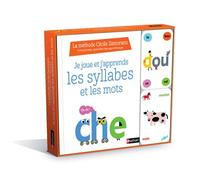 Coffret Je joue et j'apprends les syllabes et les mots - La méthode Cécile Zamorano Livre avec 1 jeu de cartes - Cécile Zamorano - Nathan - Boîte ou accessoire - Scolaire / Universitaire