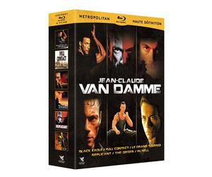 Coffret Jean-Claude Van Damme 6 Films Blu-ray