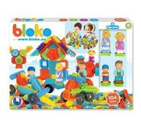 Coffret Jeu De Construction 100 Pièces + Figurines - Bloko Multicolore Multicolore G