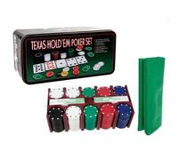 Coffret Jeu Poker 200 jetons en Euros + kit poker