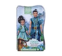 Coffret Jeune Raya + Chef Benja - Set Collector Raya Et Le Dernier Dragon : 2 Poupees Mannequin + 1 Carte Offerte - Disney Princess