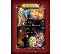 Coffret Jeunesse – David Copperfield; La Tulipe Noire; Le Chien des Baskerville; Oliver Twist