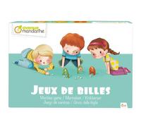 Coffret jeux de billes - Bleu