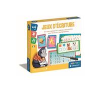 Clementoni | Jeux d'Écriture pour Enfants 4-6 Ans | Jeu Éducatif avec 26 Cartes Alphabet et 6 Ardoises Réinscriptibles | Apprentissage des Lettres Majuscules et Minuscules | Activités de Prégraphisme