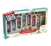 Tech Deck - Finger Skate À Collectionner - 8 Finger Skates - Produit Officiel sous Licence Jeux Olympiques Paris 2024 - Mini Skate Doigt - Coffret Cadeau - Jouet Enfant - Jeu Enfant 6 Ans et +
