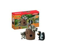Coffret Jeux Rigolos Avec La Noix, Figurines Animaux Sauvages, 42596 Wild Life, Pour Enfant Des 3 Ans