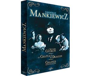 Coffret Joseph L. Mankiewicz 3 DVD - L'Affaire Ciceron / Le Château du dragon / Chaînes conjugales