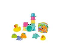 Playgro Jouets de Bain Set Cadeau 15 pcs.