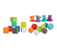 Infantino Coffrets 20 pièces sensorielles multicolore TU