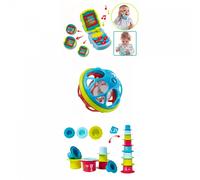 Vulli - Coffret d'éveil Sophie la Girafe - Développe les sens (ouïe, toucher, odorat, vue, goût) 3m+