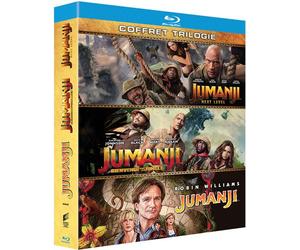 Coffret Jumanji Trilogie Blu-ray