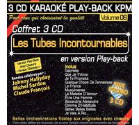 Coffret Karaoké Play-Back Kpm "les Tubes Incontournables"