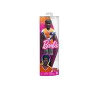 Coffret Ken Noir Avec Short et Maillot : Barbie - Poupée Mannequin - Set Fille Avec et une Carte Animal