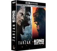 Coffret Kong : Skull Island Tarzan Blu-ray 4K Ultra HD E