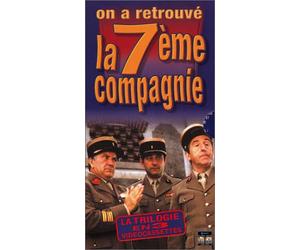 Coffret La 7e compagnie 3 VHS : Mais où est donc passée la 7e compagnie ? / On a retrouvé la 7e compagnie / La 7e compagnie au clair de lune