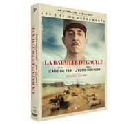 Coffret La Bataille de Gaulle - Les 2 Films : L'Âge de fer & J'écris ton nom Blu-ray 4K Ultra HD