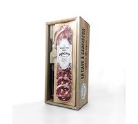 La Cave À Saucisson - Apéro & Tapas - Coffret Avec 1 Planche De Découpe Intégrée, 1 Couteau À Saucisson De Type Laguiole Et 1 Livre De Recettes Apéro Et Tapas