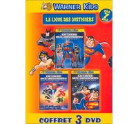 Coffret La ligue des justiciers 3 DVD : L'invasion / Que justice soit faite / Paradis perdu