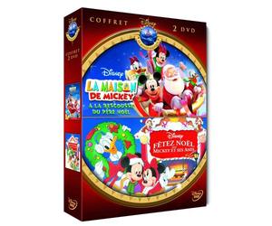 Coffret - La maison de Mickey : à la rescousse du Père Noël + Fêtez Noël avec Mickey et ses amis