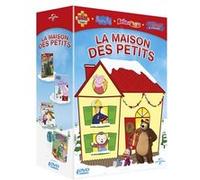 La Maison Des Petits - Coffret : Sam Le Pompier - Volume 6 : Les Préparatifs De Noël + Peppa Pig - Peppa Fête Noël + Masha Et Michka - 7 - Tous Sur La Glace + T'choupi À L'école - L'étoile De Noël - Pack