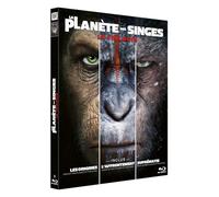 COFFRET LA PLANETE DES SINGES - LA TRILOGIE - 3 BD [Blu-ray]