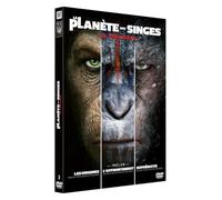 COFFRET LA PLANETE DES SINGES - LA TRILOGIE - 3 DVD