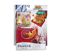 Coffret la Reine des neiges : Anna au marché - Set Mini Coffret et poupée Princesse avec 1 Carte Animal - Accessoires