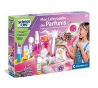 Coffret Laboratoire des parfums Enfant des 8 Ans - Atelier Creation aromes, sels de Bain - cosmetiques - Set Jeu Science avec Carte Tigre