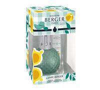 Coffret lampe Berger Disco Estivale Menthe Givrée + 250ml Zeste de Verveine - MAISON BERGER PARIS