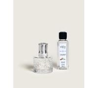 MAISON BERGER PARIS Lampe Berger Set MIRAGE TRANSPARENTE +250ml Pure White Tea