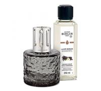coffret lampe berger noir design maison berger