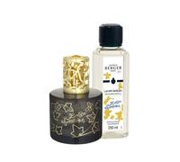 MAISON BERGER - Coffret Lampe Berger Pure Lolita Lempicka - avec Recharge Parfum, Prête à l'emploi - Parfume et Purifie - Diffusion Fine, Homogène et Longue Durée - Noir