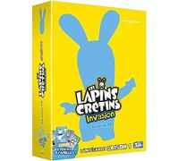 Coffret Lapins Crétins l'Invasion, Intégrale de la saison 1 (parties 1, 2, 3 & 4 + le jeu de cartes des 7 familles lapins crétins) EDITION très LIMITEE