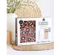 Coffret L'atelier de couture : jupe moka léopard - Mydressmade - De Saxe Eds - Coffret - Jeux livres objets