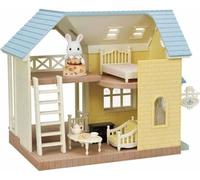 Coffret Le cottage au toit bleu - SYLVANIAN FAMILIES - 5671 - Pour Enfant de 5 ans et plus - Mobilier inclus