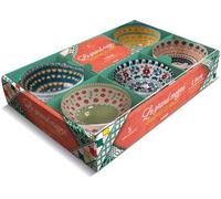 Solar Guitars Coffret Le Grand Mezze – 1 livre de recettes + 5 bols colorés