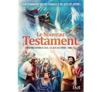 Coffret Le Nouveau Testament 3 Films: l'incroyable Histoire de Jésus-Les actes des apôtres 1 et 2