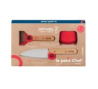 Coffret Le Petit Chef (couteau + éplucheur + protège-doigts)