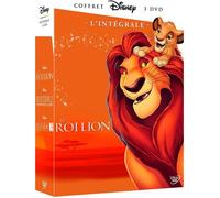 COFFRET LE ROI LION - L'INTEGRALE - 3 DVD
