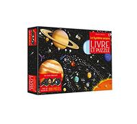 Le système solaire – Coffret livre et puzzle 200 pièces – Usborne