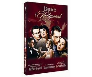 Coffret légendes d'Hollywood 3 DVD : Une place au soleil / Vacances romaines / La main au collet